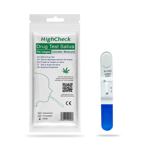 HighCheck Cannabis Speicheltest THC 3.5ng/mL